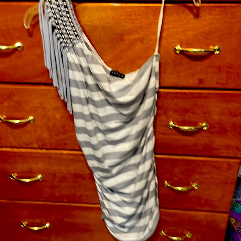 Venus One Shoulder Tunic Size Medium